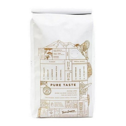 Twin Engine Coffee, Organic Estate Breakfast Ground Coffee, 2.2 Lbs