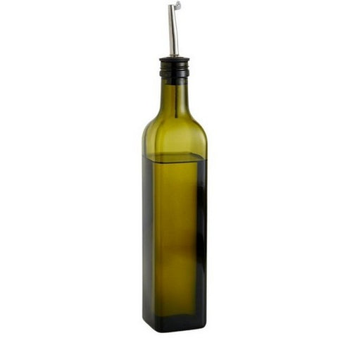 Fantes, Green Olive Oil Bottle, 17 Oz