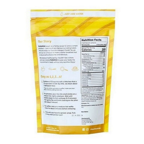 Flourish, Buttermilk Protein Pancake, 15.37 Oz