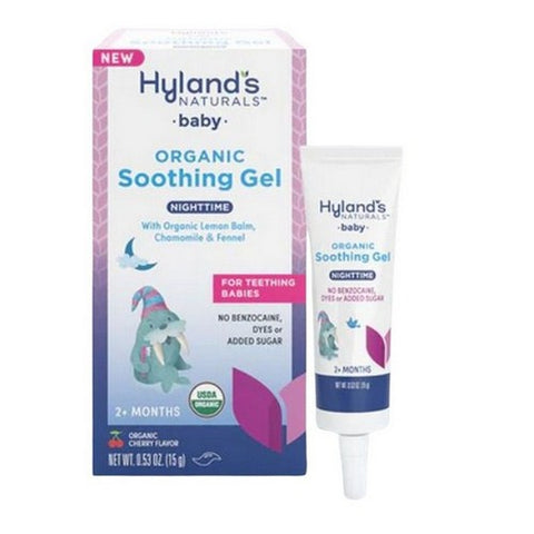 Hylands, Organic Soothing Gel Night, 0.53 Oz