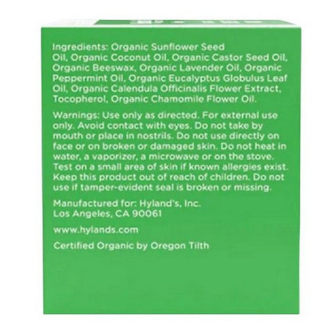 Hylands, Baby Chest Rub, 1.5 Oz