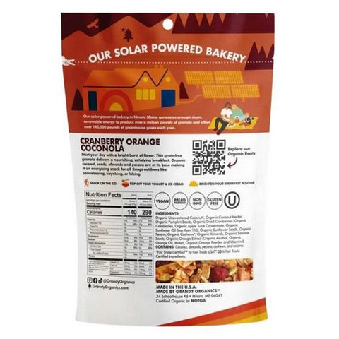 Grandy Oats, Cranberry Orange Coconola, 9 Oz