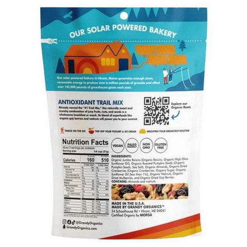 Grandy Oats, Antioxidant Trail Mix, 4 OZ