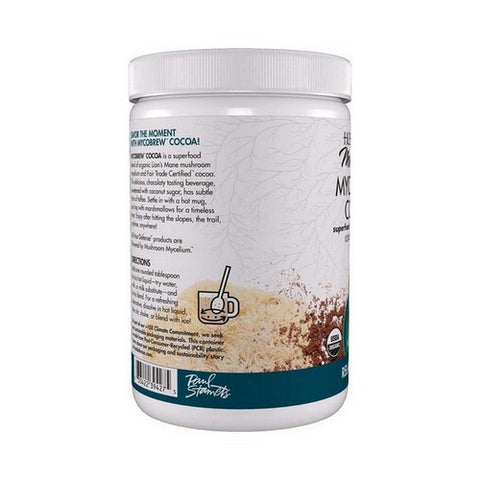 Host Defense, MycoBrew Cocoa Powder, 10.5 Oz