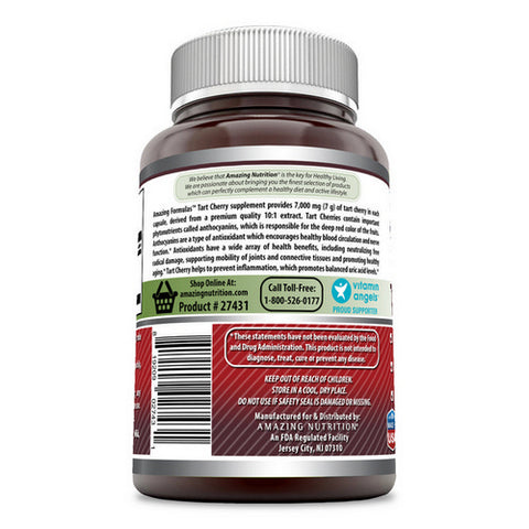 Amazing Nutrition, Amazing Formulas Tart Cherry, 7000 mg, 200 Caps