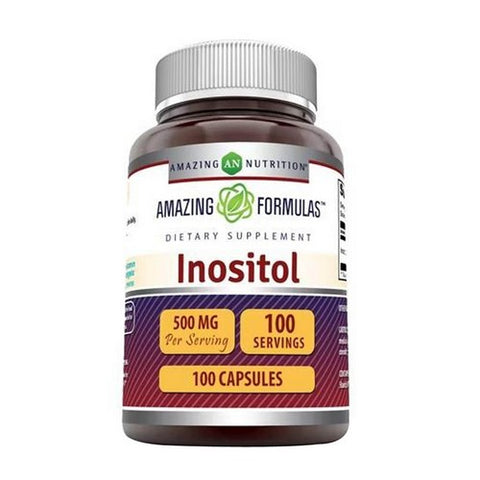 Amazing Nutrition, Amazing Formulas Inositol, 500 mg, 100 Caps
