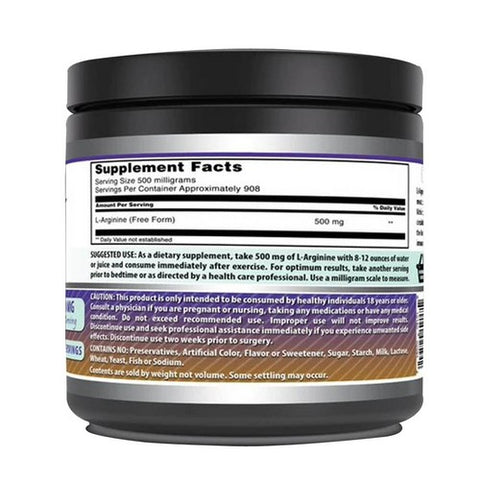 Amazing Nutrition, Amazing Formulas L-Arginine, 1 Lb