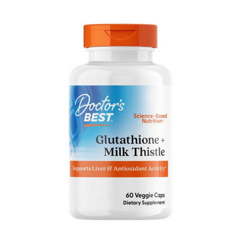 Doctors Best, Glutathione with Milk Thistle, 60 VegCaps