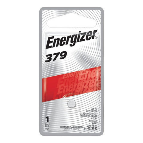 Energizer, Silver Oxide Button Battery, 1 Each