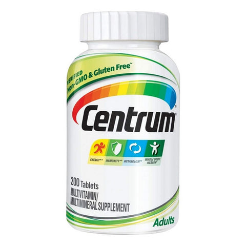 Centrum, Adults Multivitamin, 200 Tablets