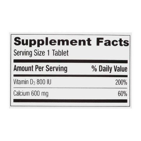Caltrate, 600 Plus D3 Bone Strength, 120 Tabs