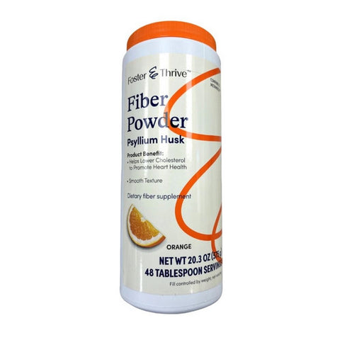 Fiber Powder Psyllium Husk Orange 20.3 Oz by Sunmark
