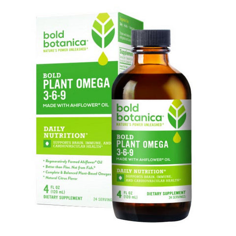 Bold Botanica, Bold Plant Omega 3-6-9, 4 Oz