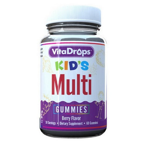 Vitadrops, VitaDrops Kid's Multivitamin, 60 Gummies