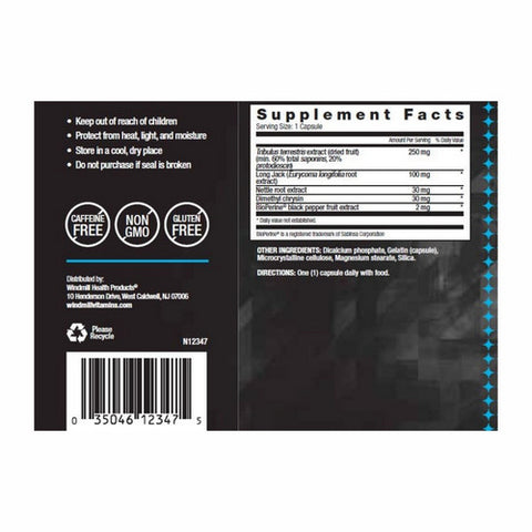 Cybergenics, IsoTest Testosterone Booster, 60 Capsules