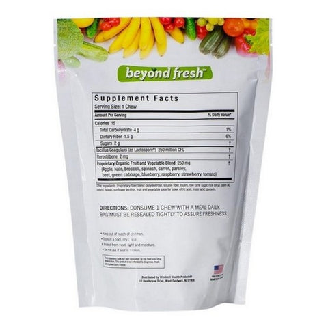 Beyond Fresh, Fruit & Vegetable Chews Berry Flavor, 60 Chews