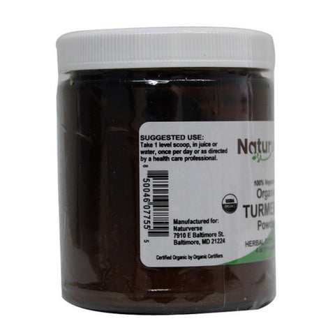 Naturverse, Organic Turmeric Root Powder, 4 Oz