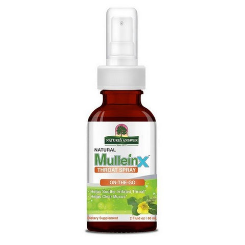 Nature's Answer, Mullein X Throat Spray, 2 Oz