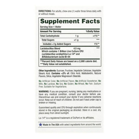 Nature's Bounty, Acidophilus Probiotic, 60 Count