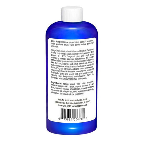 North American Herb & Spice, OregaCare Swirl And Swallow Mint, 8 Oz