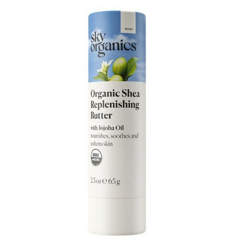 Sky Organics, Organic Shea Replenishing Butter With Jojoba Oil, 2.3 Oz