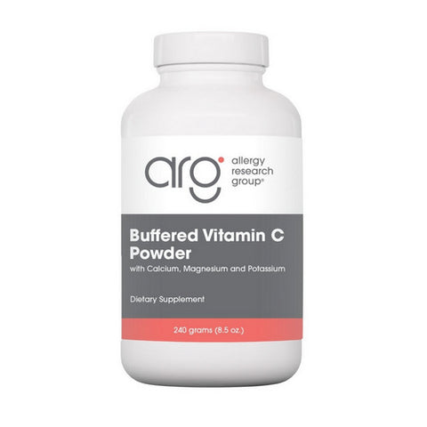 Nutricology/ Allergy Research Group, Buffered Vitamin C Powder With Calcium Magnesium And Potassium, 240 Grams