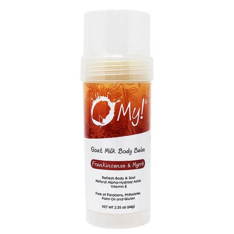 O MY!, Goat Milk Body Balm Frankincense And Myrrh, 2.25 Oz