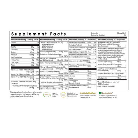 Nutricology/ Allergy Research Group, Wholly Immune Total Immune Nutrient Support, 900 Grams