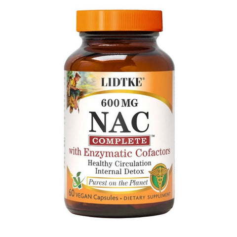 Lidtke, NAC Complete With Enzymatic Cofactors, 60 Caps