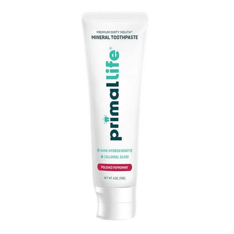 Primal Life Organics, Fruity Bubblegum Mineral Toothpaste, 4 Oz