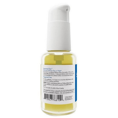 Nutricology/ Allergy Research Group, Liposomal Zen Enhanced Calmness Day Or Night, 50 Ml