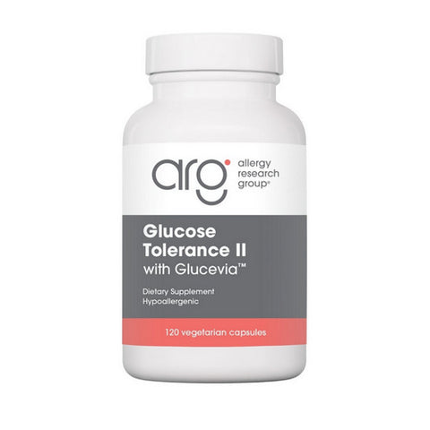 Glucose Tolerance II With Glucevia 120 Veg Caps by Nutricology/ Allergy Research Group