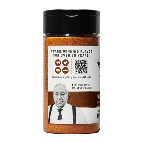 Kinders, Seasoning Woodfired Garlic, 6 Oz (Case Of 6)