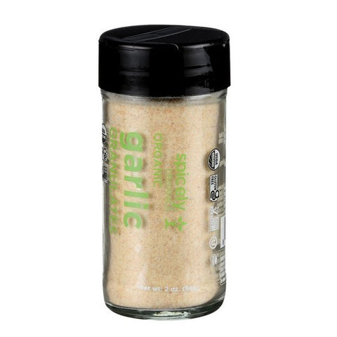 Spicely Organics, Organic Garlic Granulates, 2 Oz (Case Of 3)