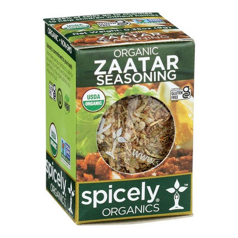 Spicely Organics, Organic Zaatar Seasoning, 0.35 Oz (Case Of 6)