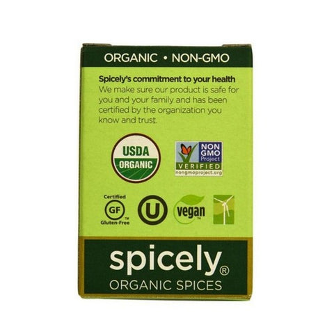 Spicely Organics, Organic Poppy Seeds, 0.4 Oz (Case Of 6)