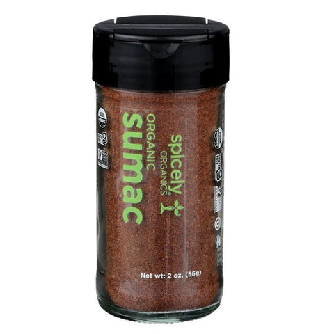 Spicely Organics, Organic Sumac Ground, 2 Oz (Case Of 3)