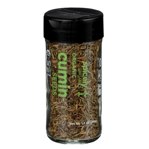 Spicely Organics, Organic Cumin Seeds, 1.7 Oz (Case Of 3)
