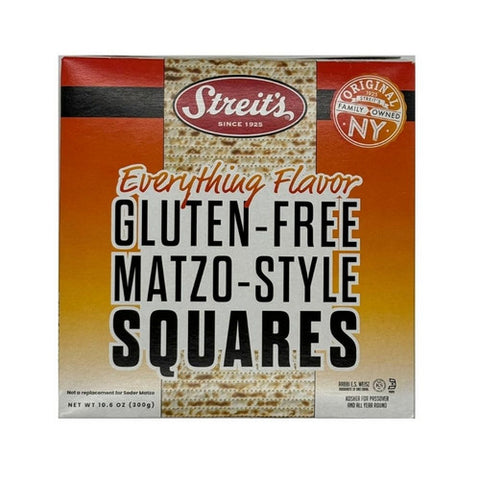 Streits, Square Matzo Style Everything, 10.5 Oz (Case Of 12)