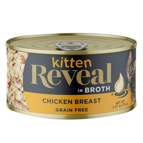 Reveal, Chicken Breast In Broth Can Cat Food, 2.47 Oz (Case Of 24)