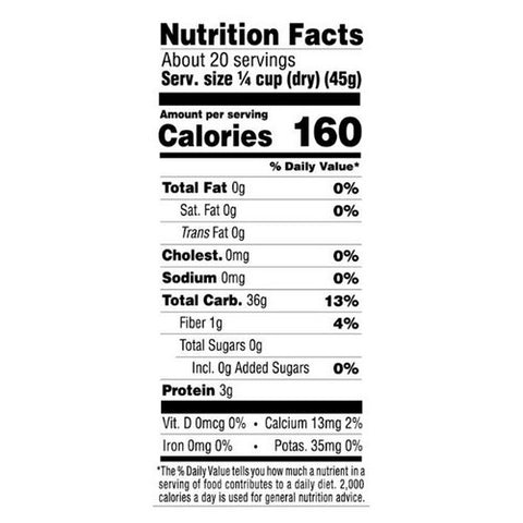 Lundberg, Organic California White Jasmine Rice, 4 Lbs (Case Of 6)