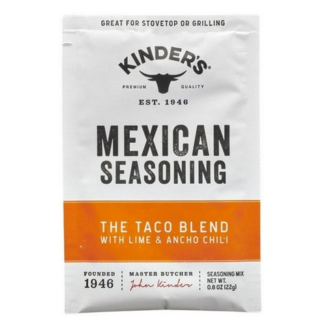 Kinders, Mexican Seasoning Taco Blend, 0.8 Oz (Case Of 15)