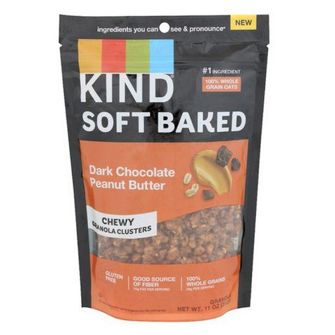 Kind, Soft Baked Granola Peanut Butter Dark Chocolate, 11 Oz (Case Of 5)