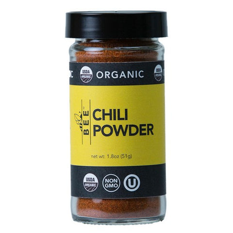Bee Spices, Organic Chili Powder, 1.8 Oz (Case Of 6)