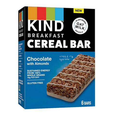 Kind, Cereal Bar Chocolate With Almonds, 9.3 Oz (Case Of 6)