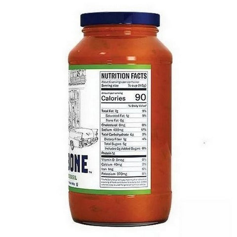 Carbone, Tomato Basil Sauce, 24 Oz(Case Of 6)
