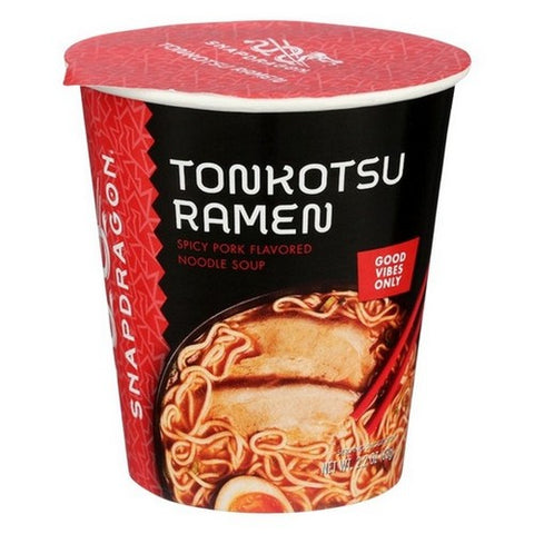 Snapdragon, Tonkotsu Ramen Noodle Soup, 2.2 Oz(Case Of 6)