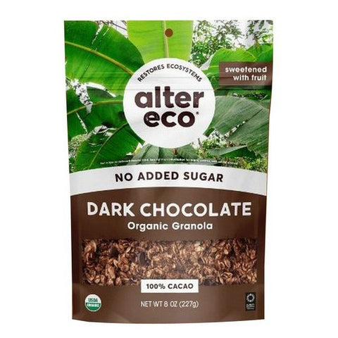 Alter Eco, Organic Granola Dark Chocolate, 8 Oz(Case Of 6)