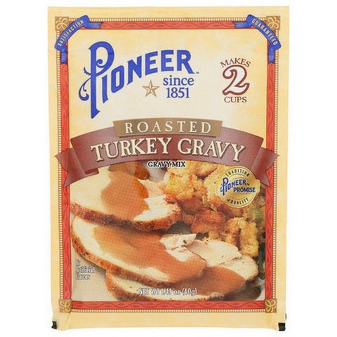 Pioneer, Roasted Turkey Gravy Mix, 1.41 Oz(Case Of 12)
