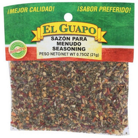 El Guapo, Menudo Seasoning, 0.75 Oz(Case Of 12)